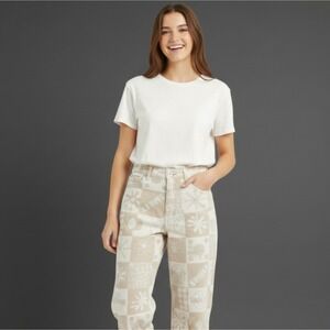 Smiley × H&M Wide Leg Jeans‎ Size 10 Hip Happy Stylish